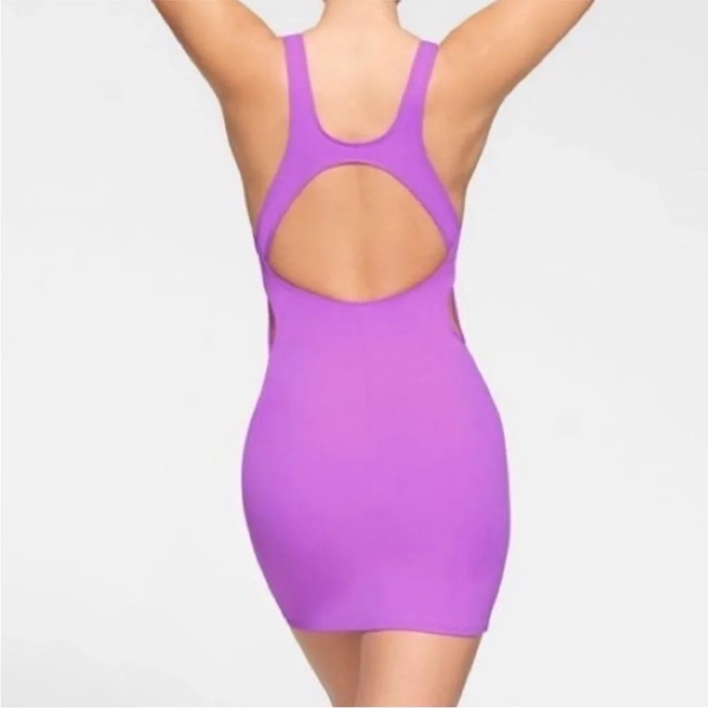 NWT SKIMS Swim Cut Out Tank Dress Women's 3662